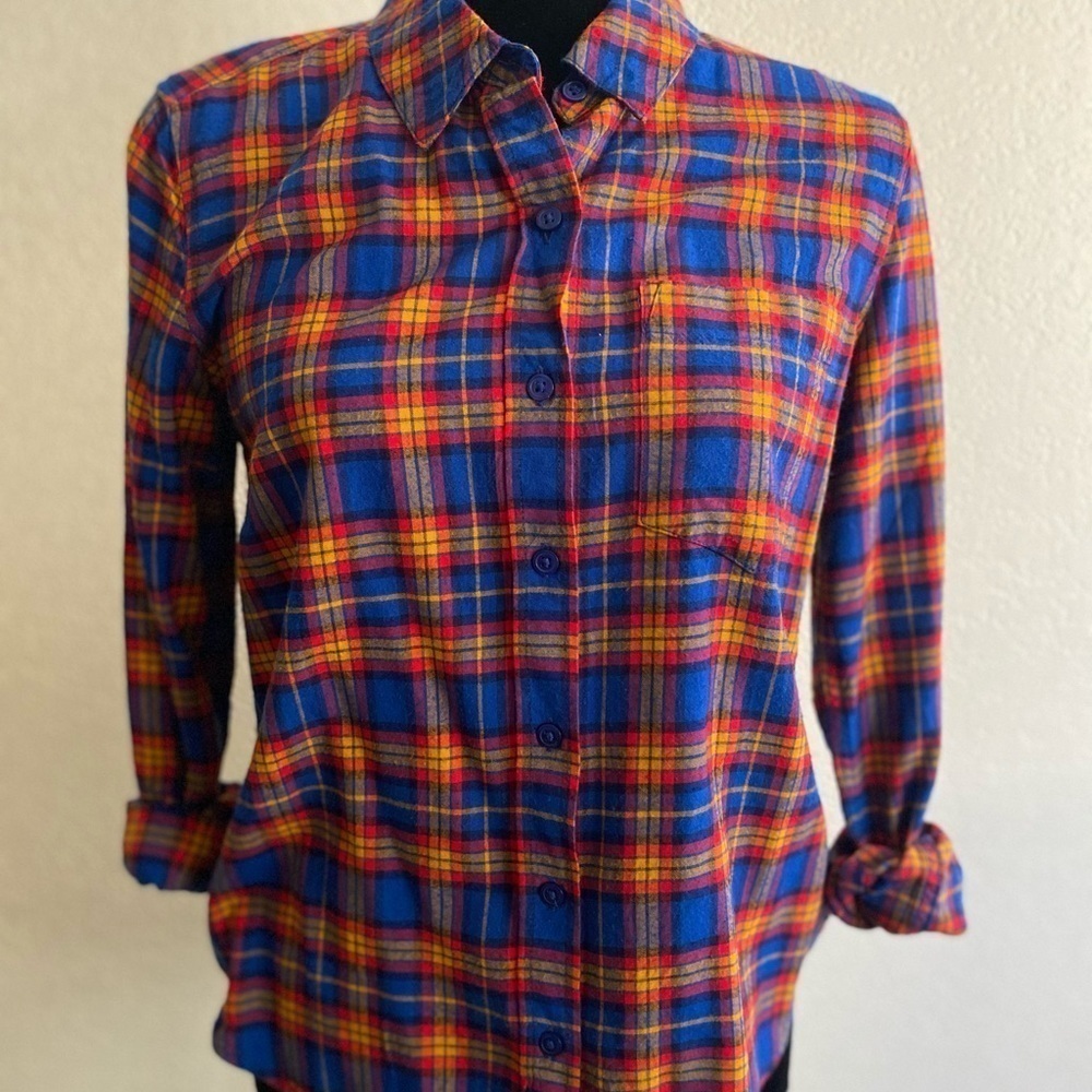 F21 plaid flannel size small - Picture 8 of 8